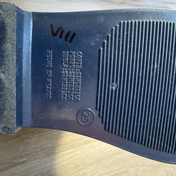 Tall Women's Rugged Outback Rain Boots - Navy Blue LIKE NEW - Picture 6 of 6